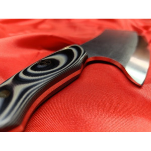 М’ЯСОРУБ кухонна сокирка ручної роботи майстра студії GARAGE ART, сталь Х12МФ, 59 HRC кріо. Photo 2